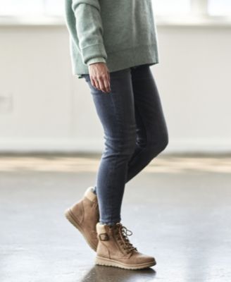 Women's Hearty Lace-Up Hiker Booties