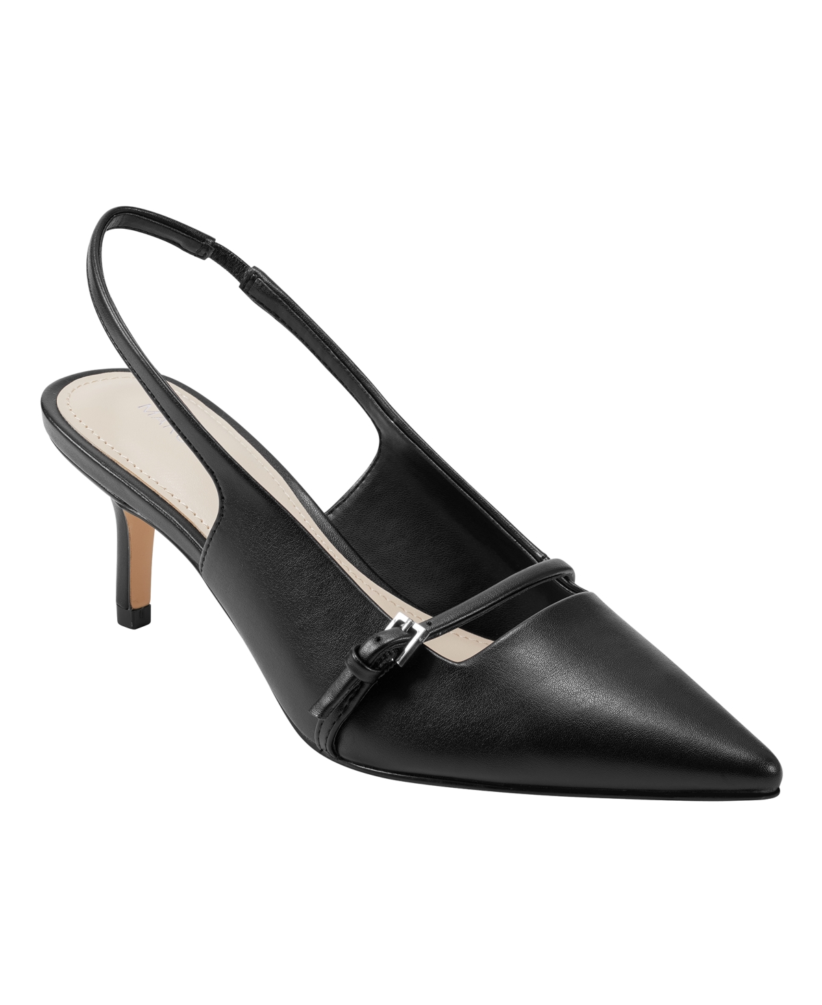 Women's Alorie Slingback Pointy Toe Dress Pumps - Black Patent