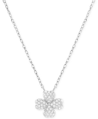 four leaf clover necklace swarovski