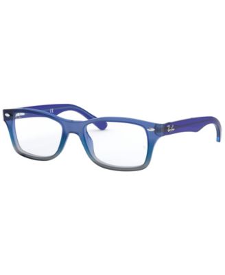 Ray-Ban Jr Child Eyeglasses, RB1531 - Blue On Gray
