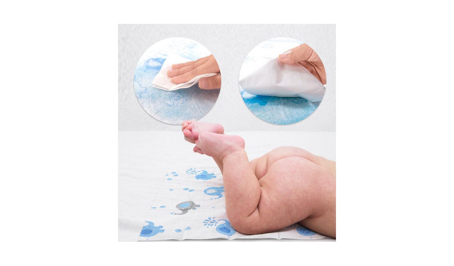 Little Martin's Disposable Changing Pads - 30 Counts