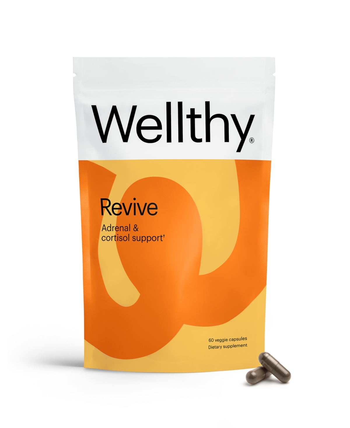 Revive Herbal Supplement by Wellthy Capsules - 60 Count