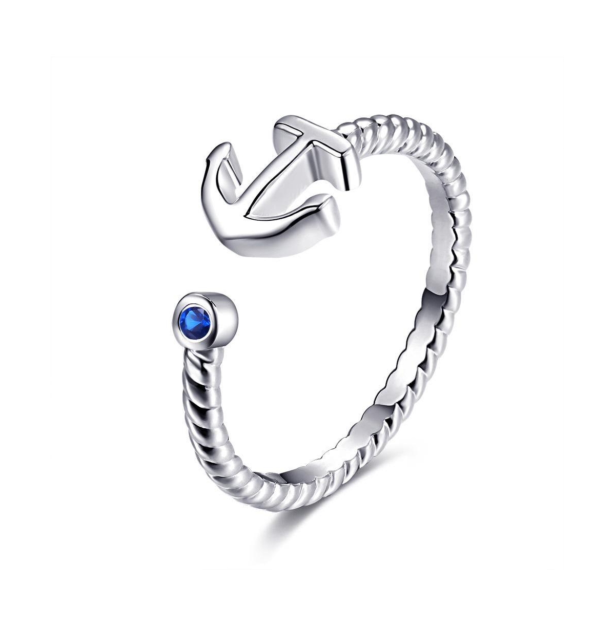Adjustable Anchor Ring - Silver
