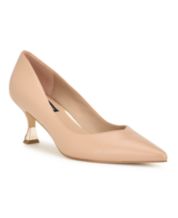 Nine West Tan Beige High Heels Pumps for Women Macy s