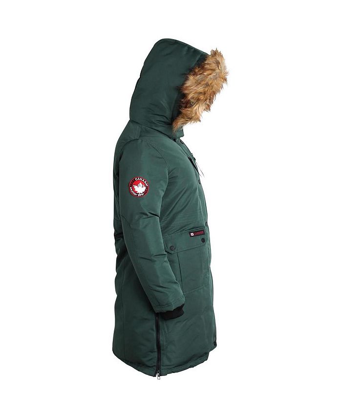 Canada Weather Gear Women's Heavyweight Dual Pocket Parka Jacket Macy's