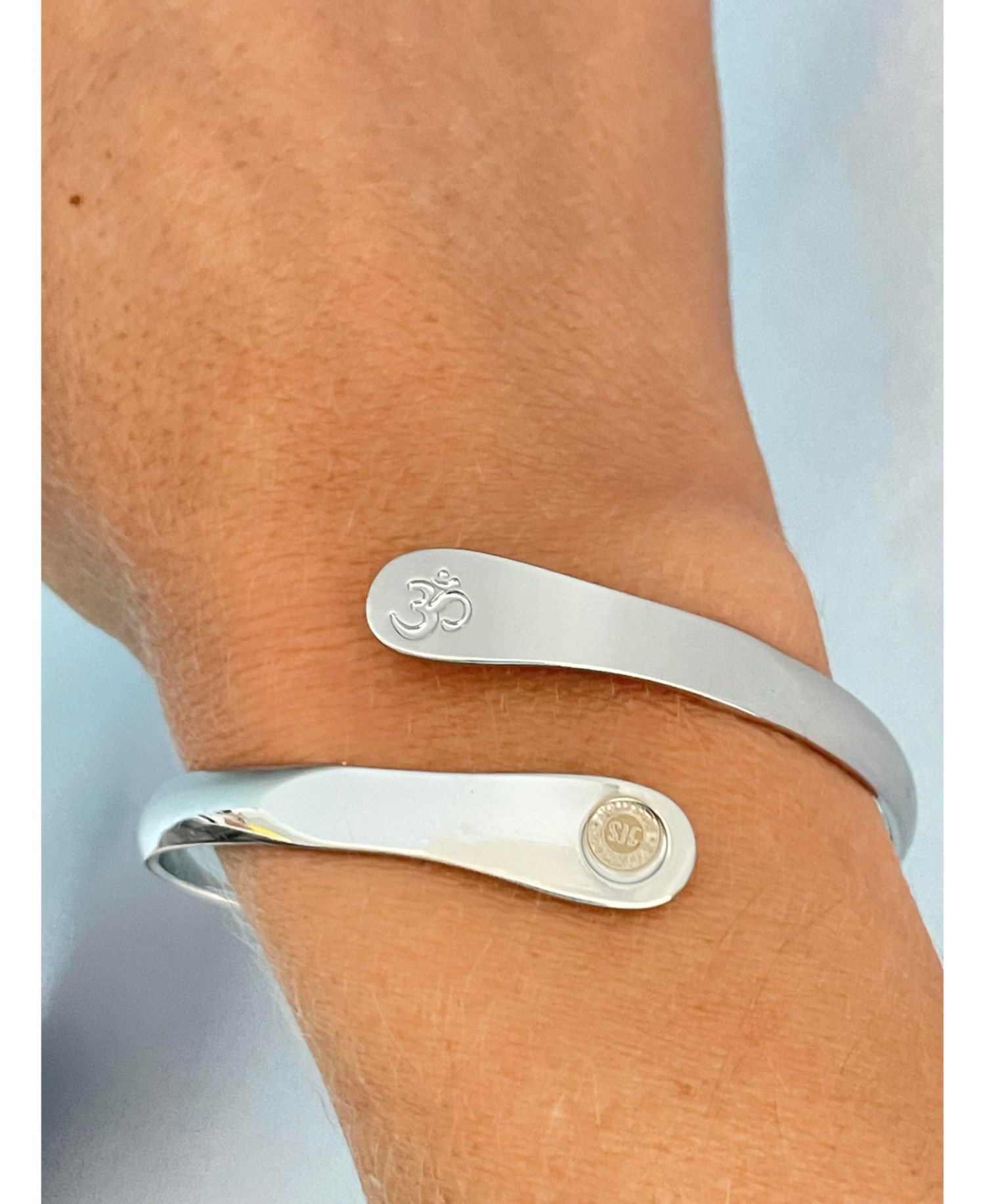 Yoga Bracelets, Engraved Bracelets