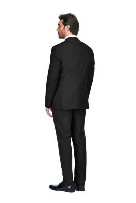 Men's 3-Piece Slim Fit Tuxedo with Peak Lapel