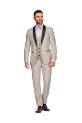 Men's 3-Piece Slim Fit Shawl Lapel Tuxedo