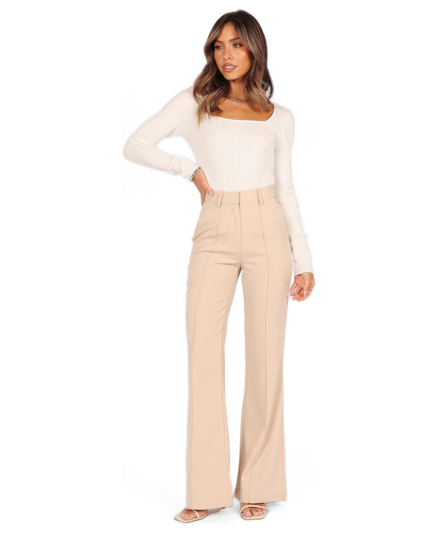 Shani Ribbed Knit Top
