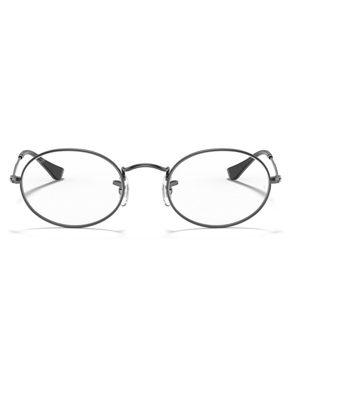 Ray Ban Unisex Oval Optics Eyeglasses Rb3547v Macy S