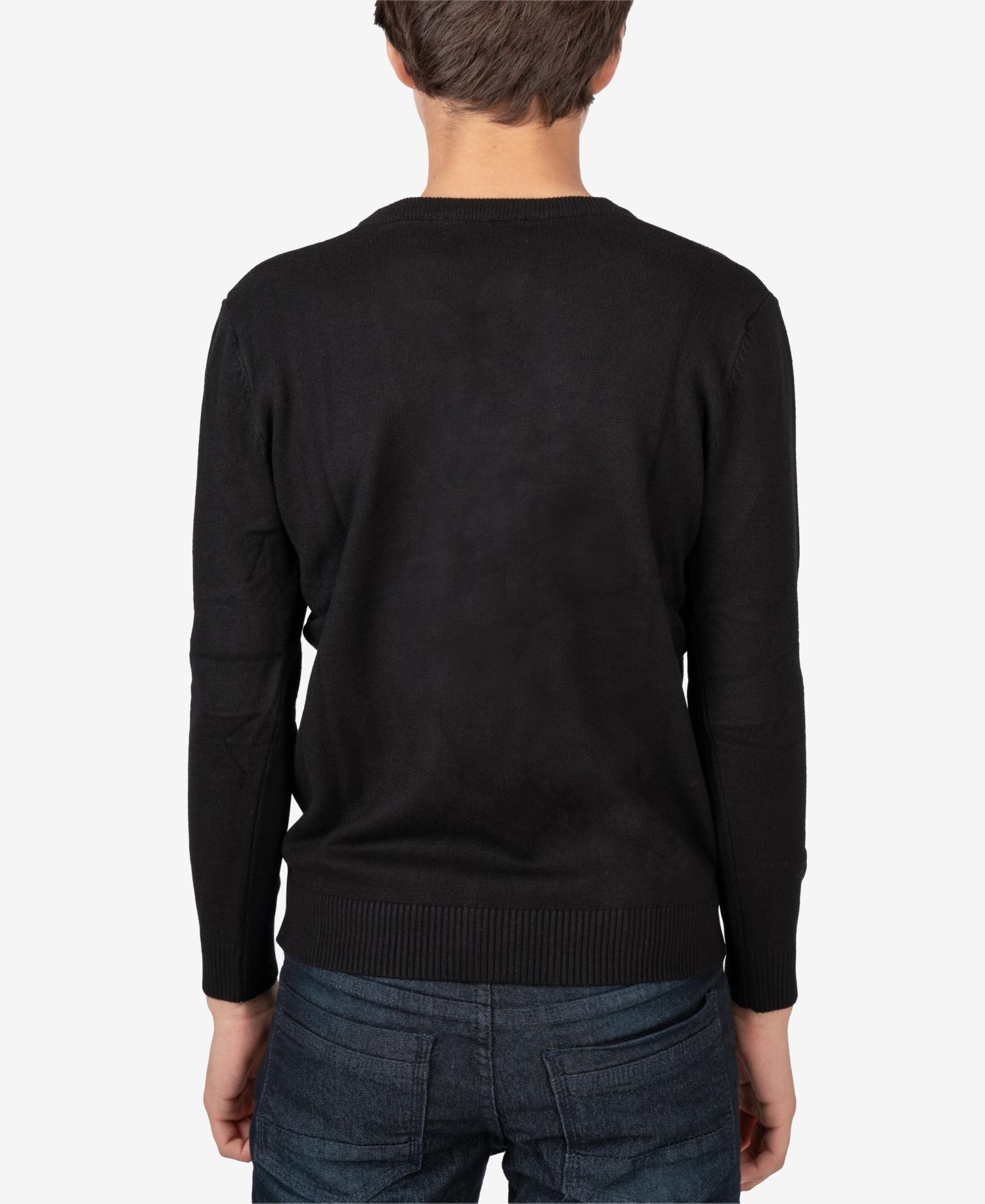 Boy's Basic V-Neck Sweater