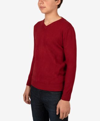 Boy's Basic V-Neck Sweater