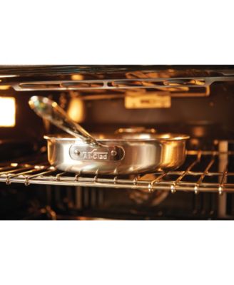 D5 Stainless Steel Brushed 5-Ply Bonded 4 Qt. Sauce Pan with Lid