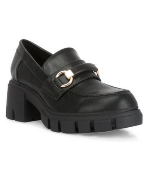 Женские туфли Rag & Co Evangeline Chunky Platform, цвет: Чёрная искусственная кожа