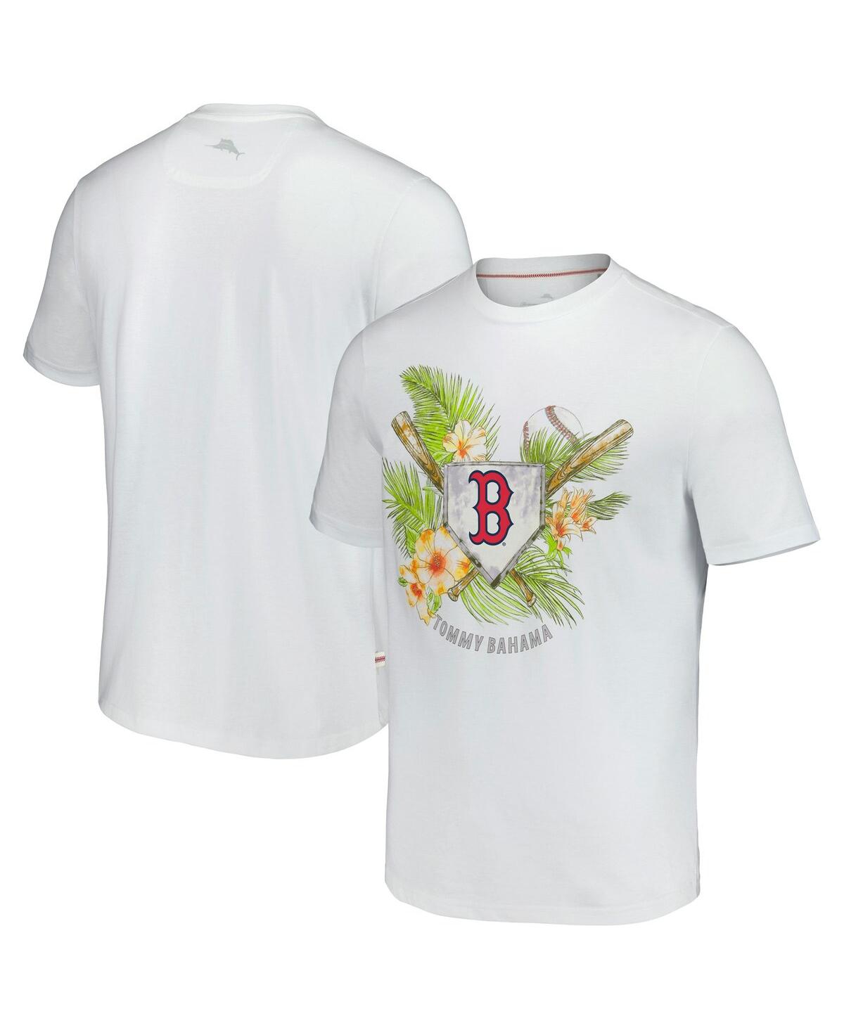 Tommy Bahama Men's  White Boston Red Sox Island League T-shirt