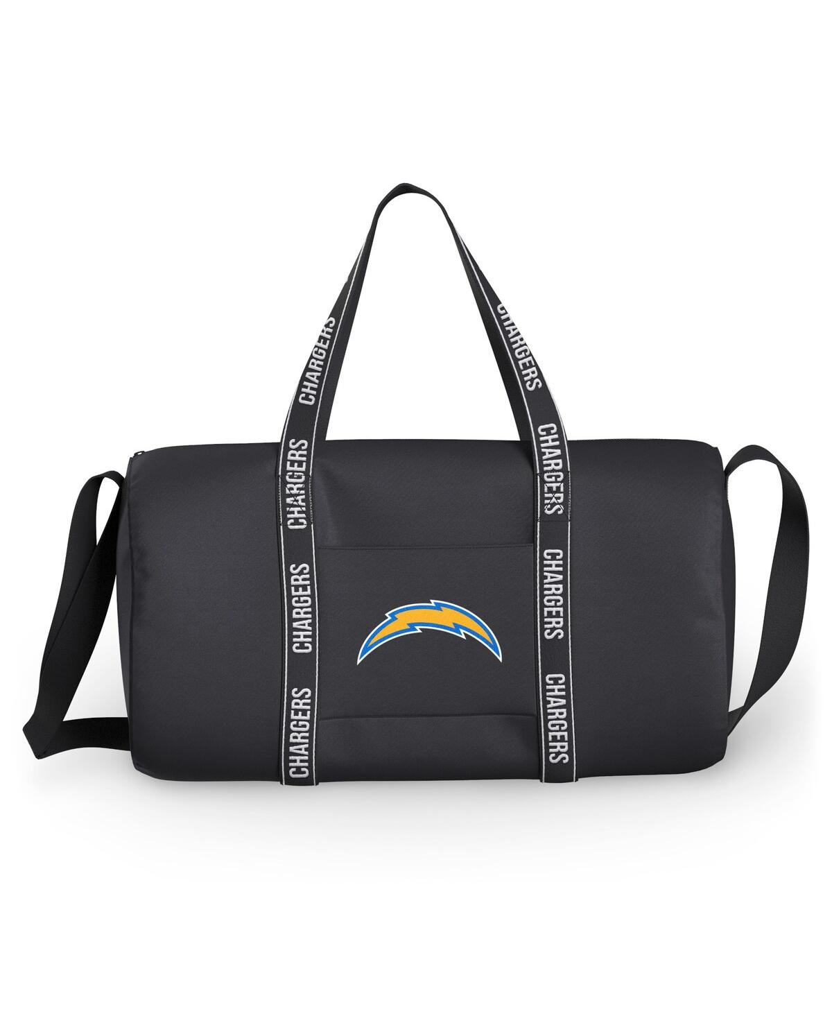 Men's and Women's Wear by Erin Andrews Los Angeles Chargers Gym Duffle Bag - Black