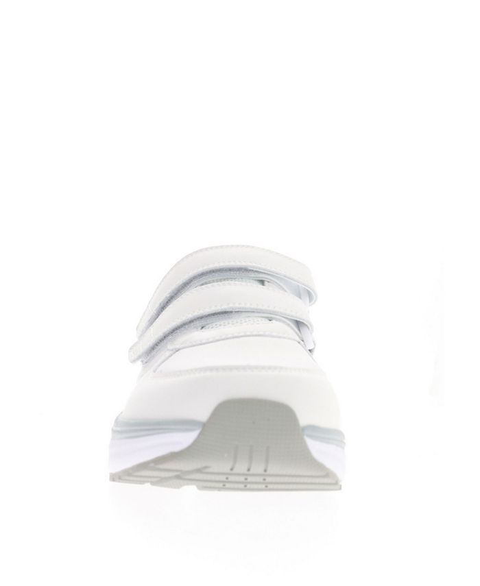 Propet Men's Ultima Strap Sneakers - White - size 8 .