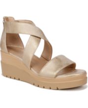 Gold Wide Women s Sandals Wedges Flip Flops More Macy s