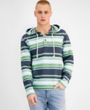 Hoodie with stripes outlet on sleeves