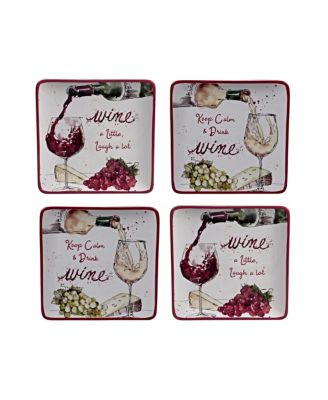 Napa 4-Pc. Salad Plates asst.