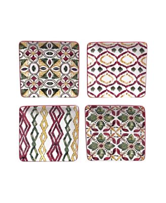 Napa 4-Pc. Canape Plates asst.