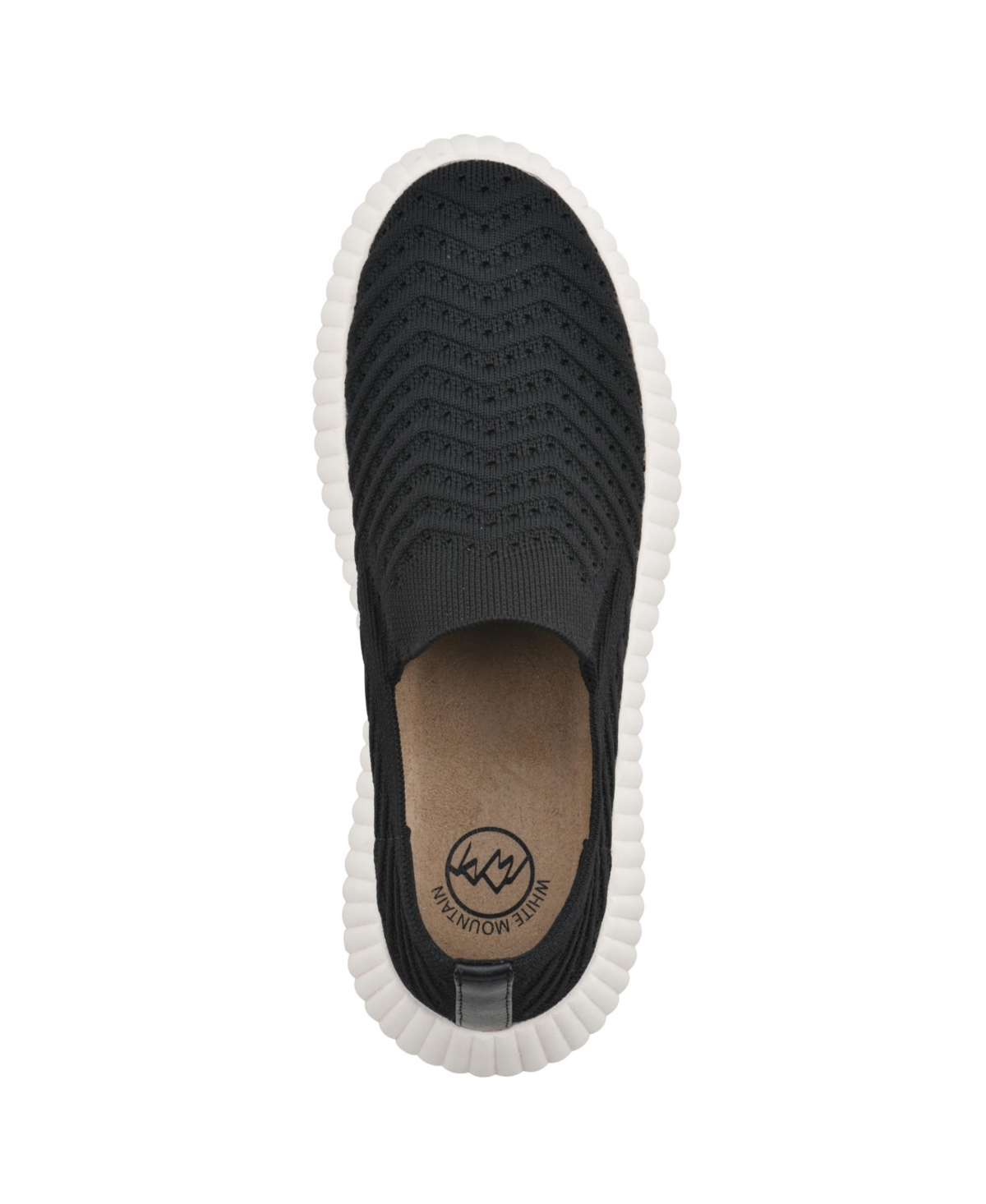 White Mountain Women's Dyno Slip On Platform Sneakers - Fabric