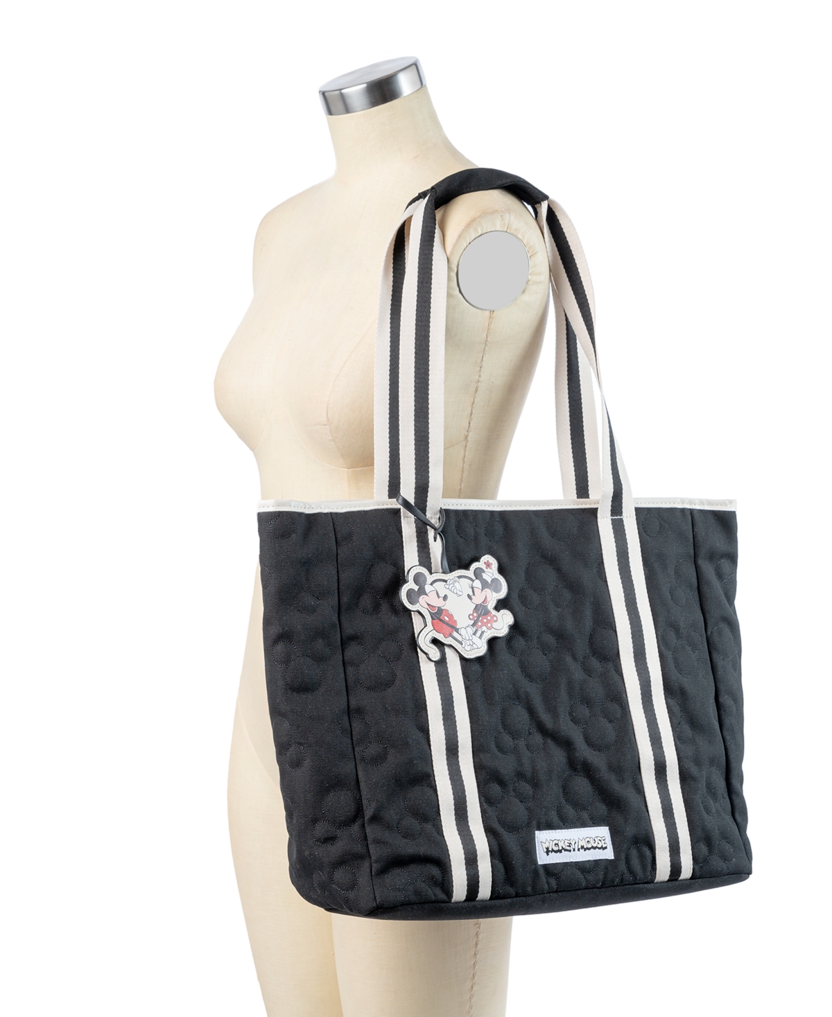 Skinnydip London x Disney Mickey Quilted Canvas Tote Bag