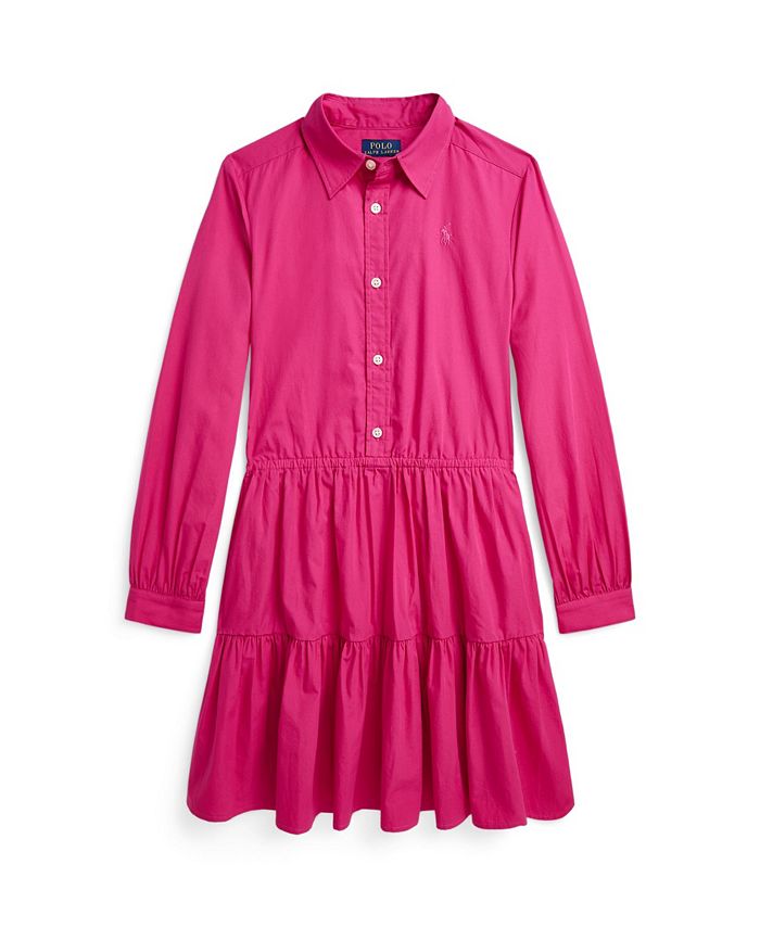 Ralph lauren pink shirt dress 2025