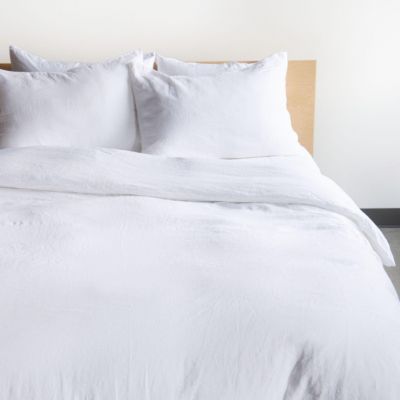 100% French Linen Duvet Cover & Sham Set - Full/Queen