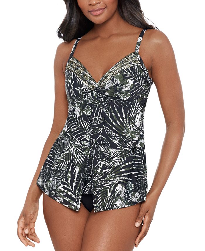 Miraclesuit Zahara Love Knot Tankini Top Bikini Bottom Macy s