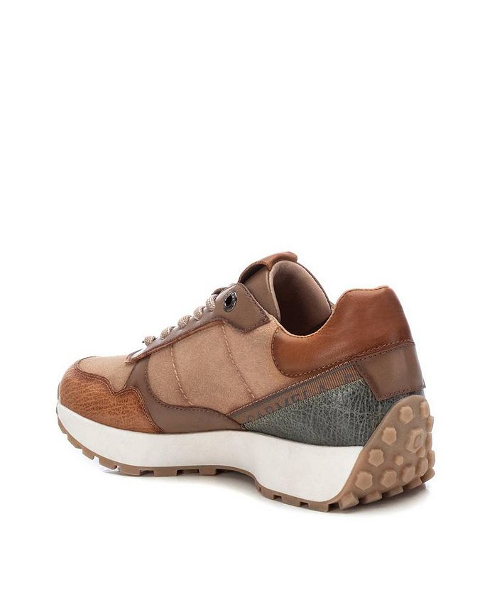 XTI Women's Casual Leather Sneakers Carmela Collection By XTI Macy's