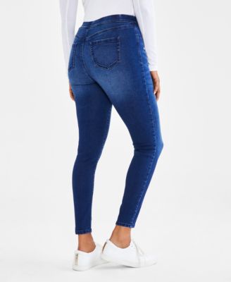 Petite Mid-Rise Pull On Jeggings, Created for Macy's 