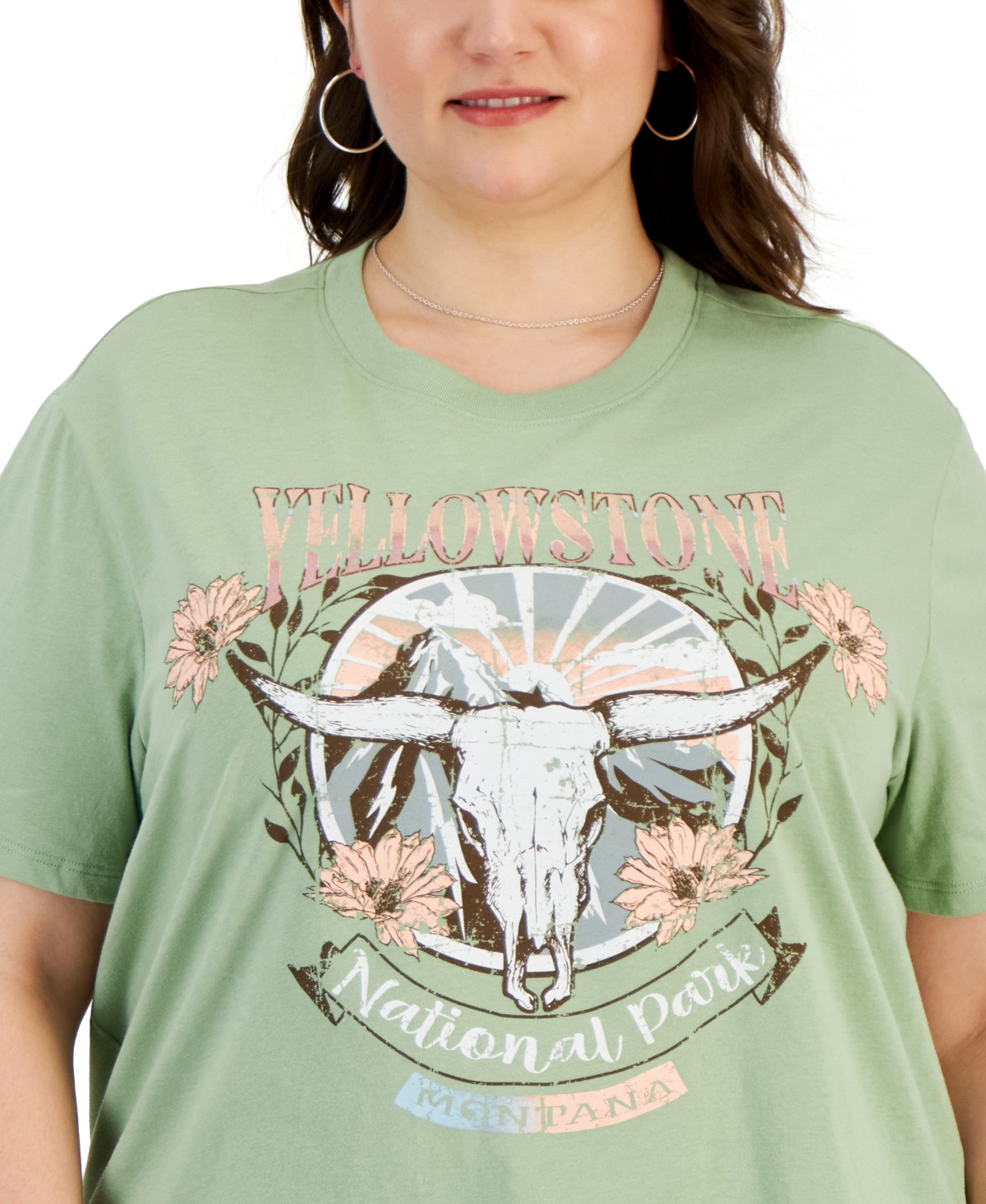Love Tribe Trendy Plus Size Yellowstone Graphic T-shirt In Resenda