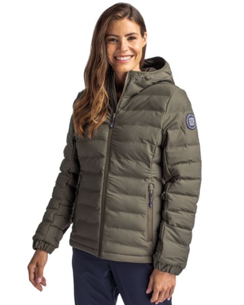 Женские куртки Cutter & Buck Women's Cutter and Buck Mission Ridge Repreve Eco Insulated Puffer Jacket
