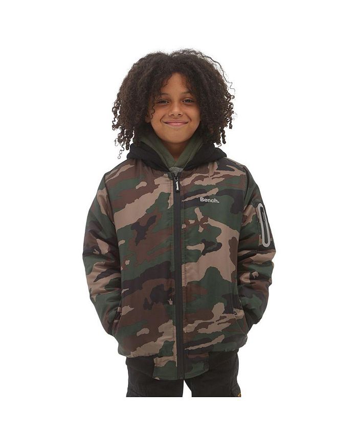 Bench sales camouflage jacket
