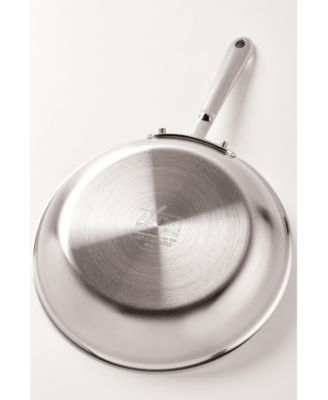 D5 Brushed Stainless Steel 10" Fry Pan