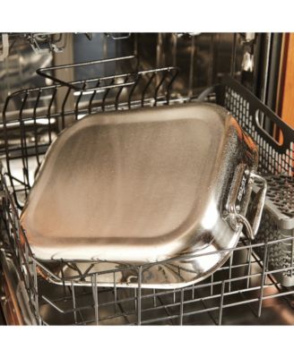 Gourmet Accessories, Large Stainless Steel Roaster with Rack