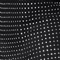 Women's Crystal Mesh Mini Dress