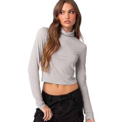 MEDI MELANGE TASSEL KNIT TOP AMERI（Ameri アメリ MEDI