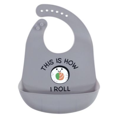 Triple Pack of Durable Silicone Baby Bibs