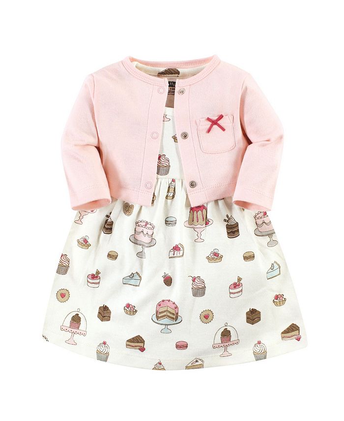 Hudson baby girl dress cardigan cheap and shoes