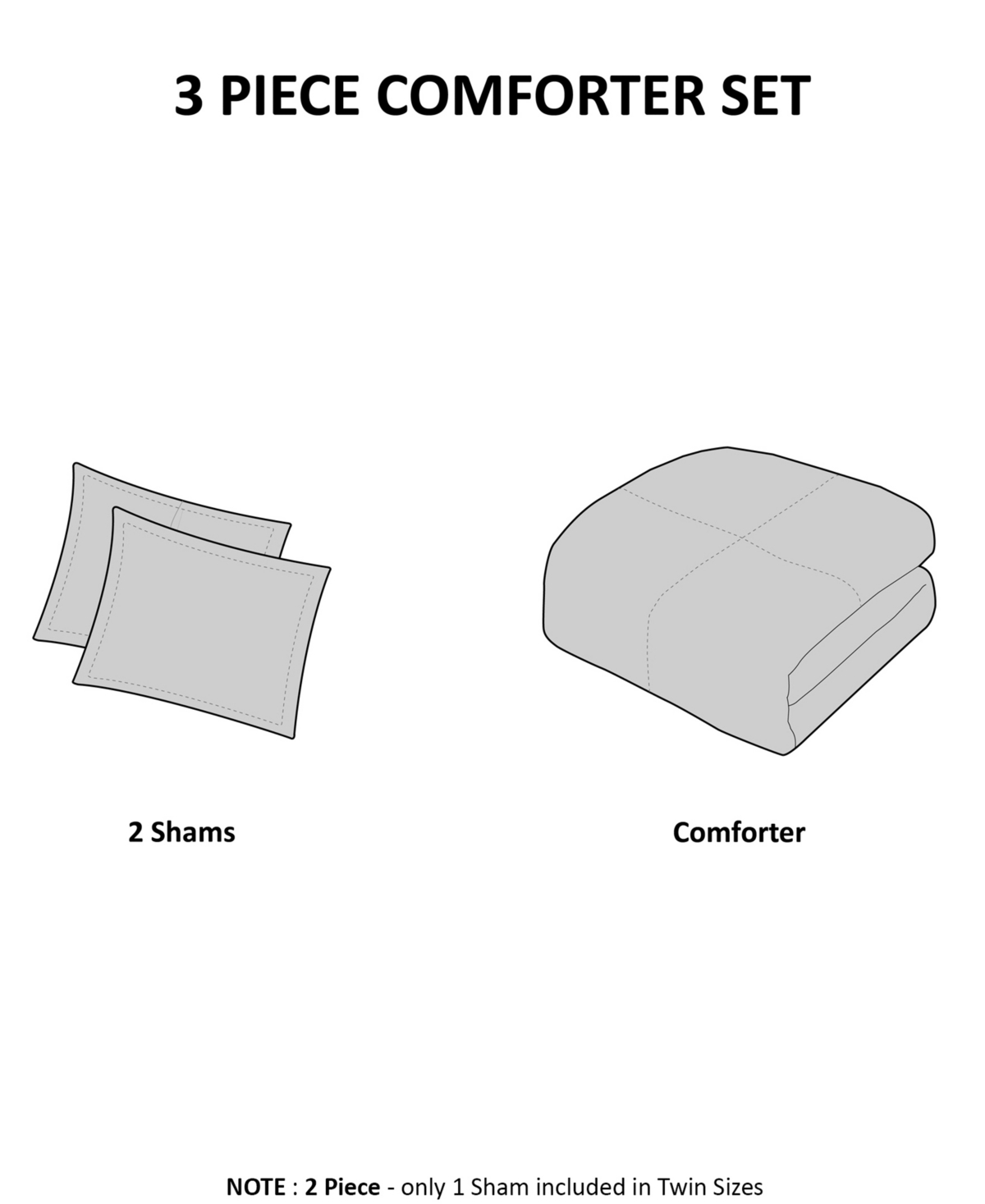 Madison Park Essentials Parkston Reversible 2-Pc. Comforter Set, Xl