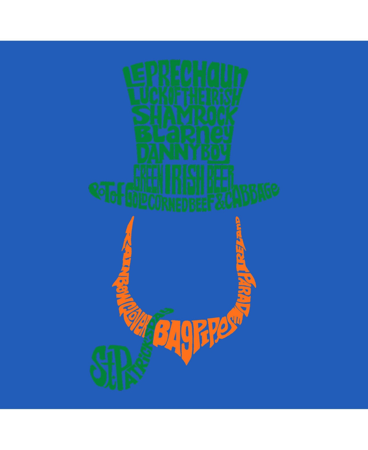 Leprechaun - Big Boy's Word Art Crewneck Sweatshirt