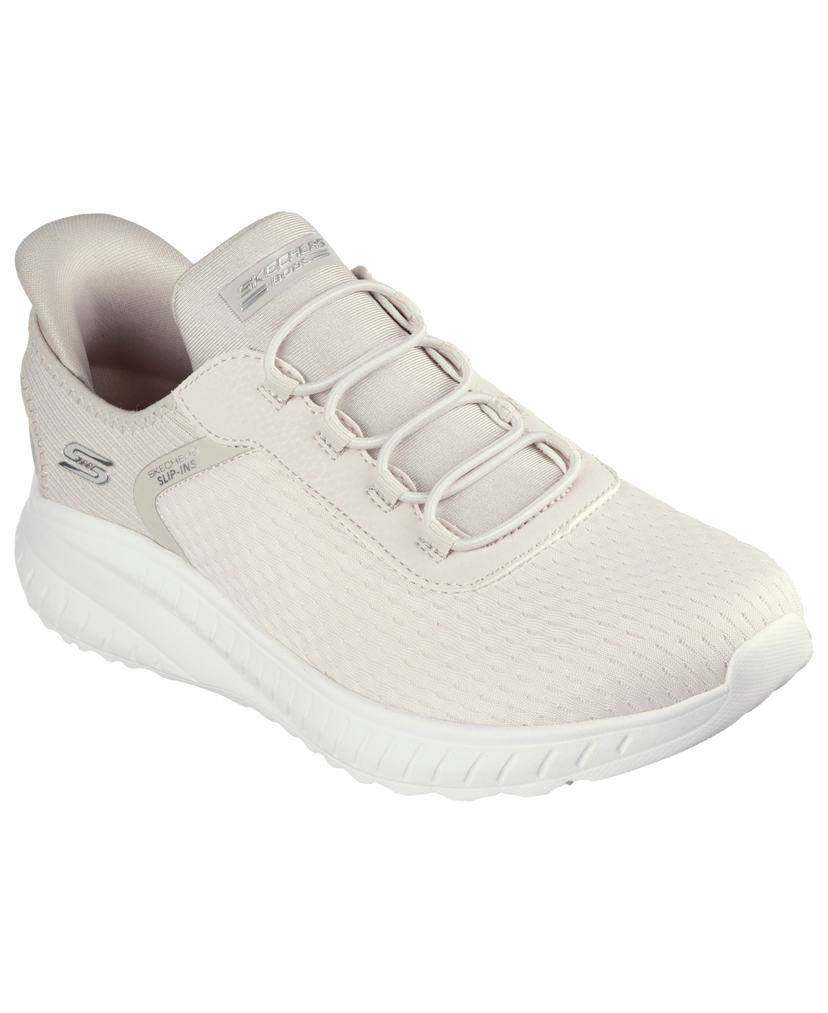 Skechers Women's Slip-ins Bobs Sport Squad Chaos Walking Sneakers From Finish Line In Off White