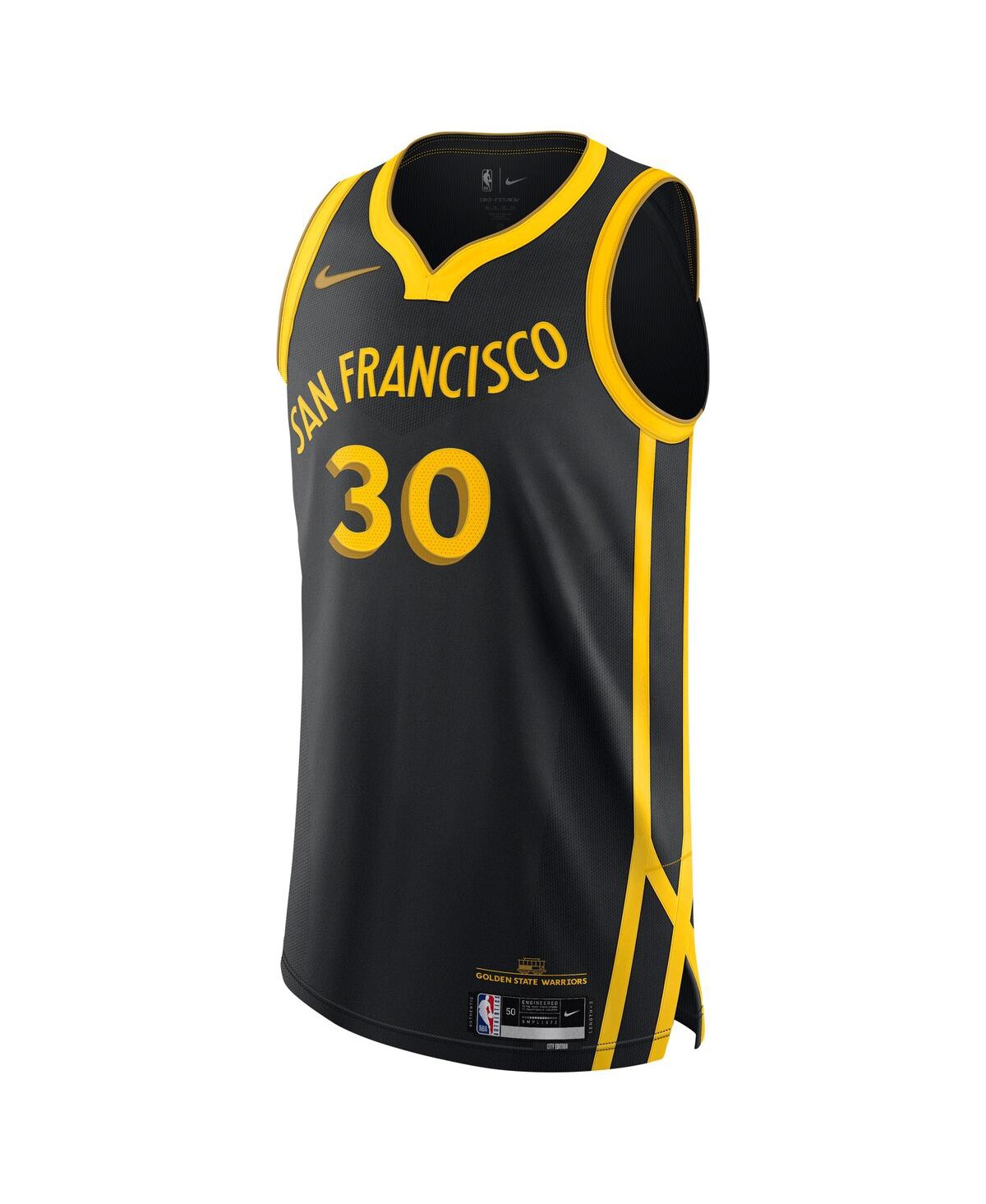 Men's Nike Stephen CurryGolden State Warriors 2023/24 Authentic Jersey - City Edition - Black