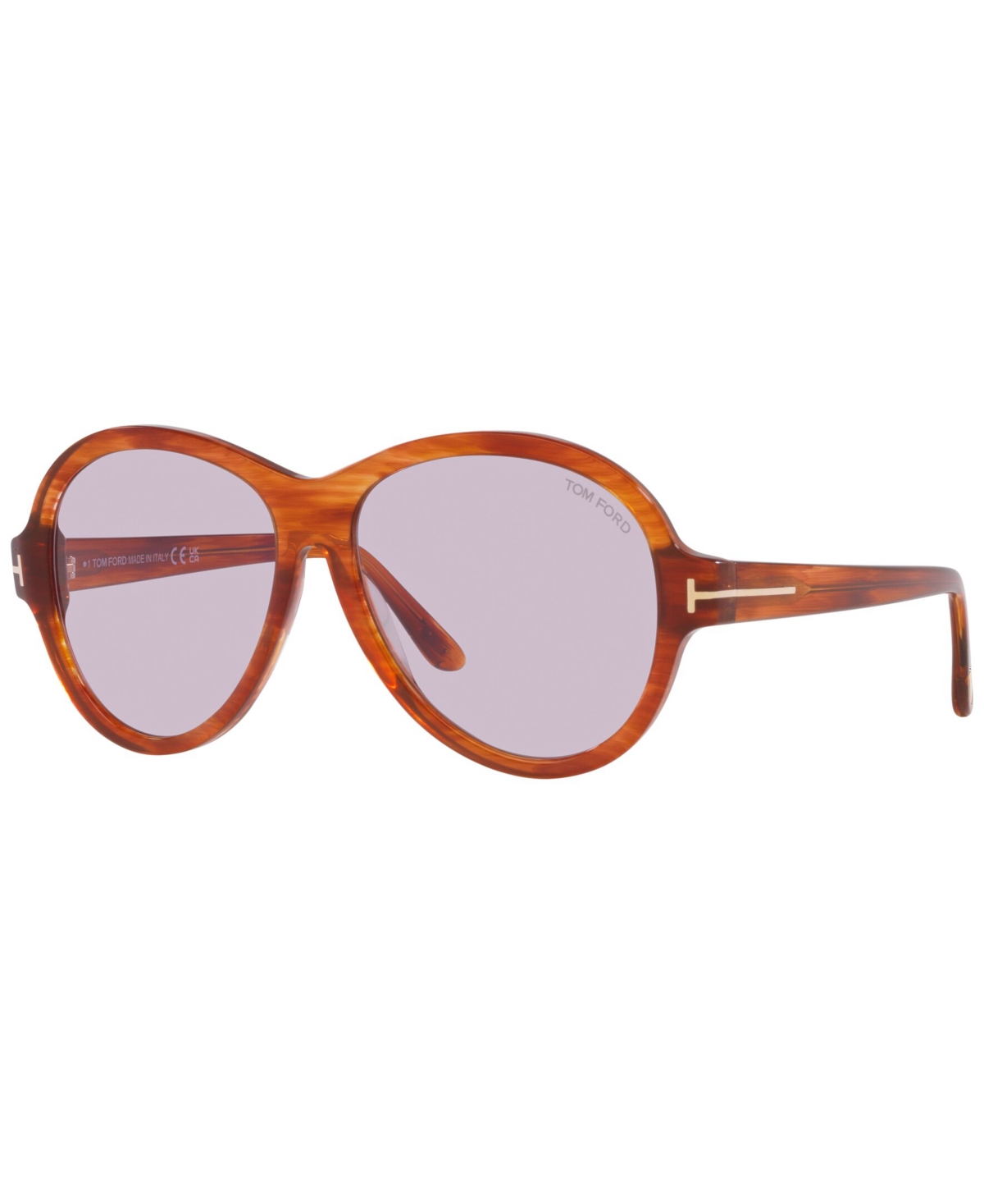 Tom Ford Women's Camryn Sunglasses, Photocromic Tr001640 In Brown Light