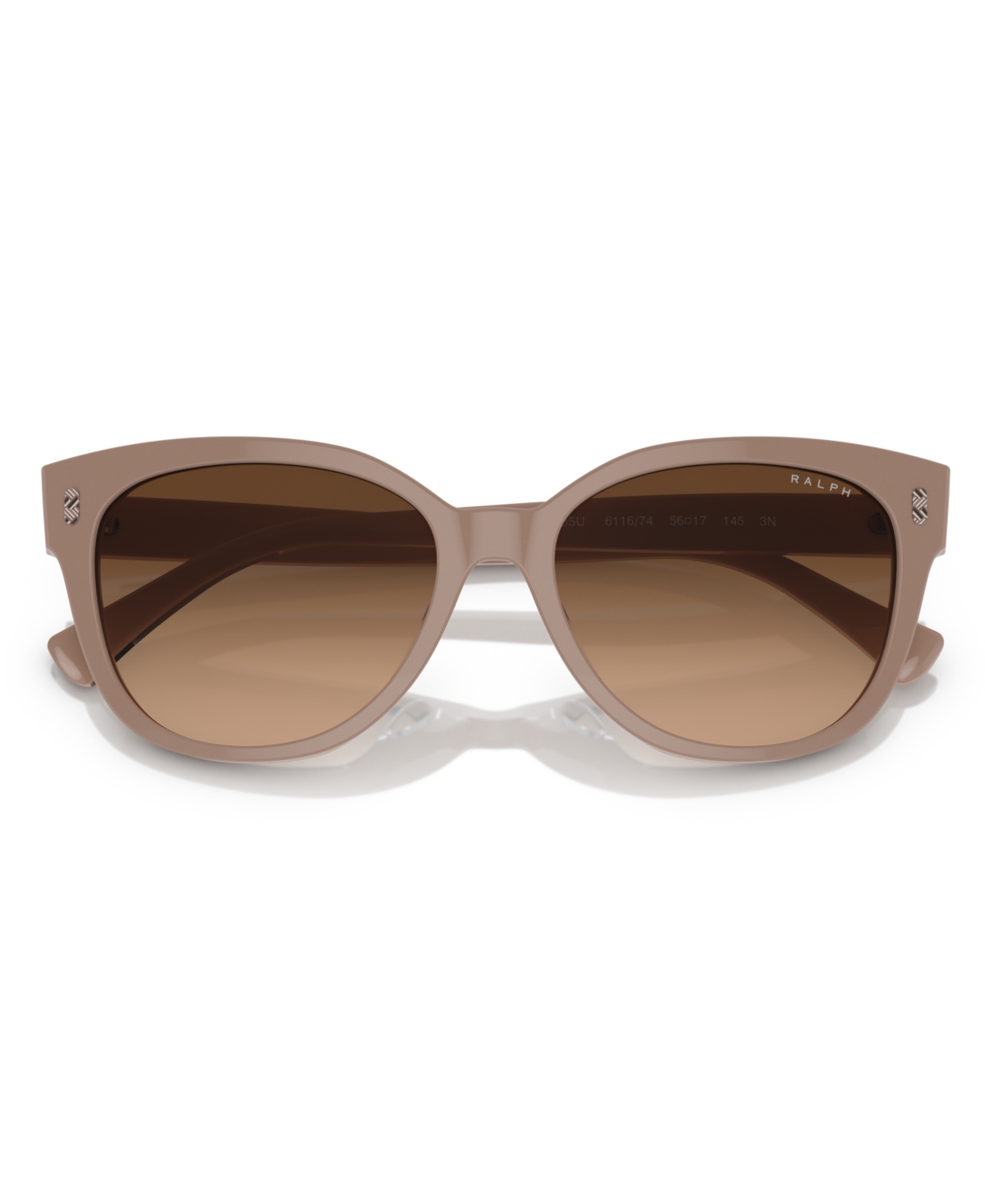 Shop Ralph Lauren Women's Sunglasses, Gradient Ra5305u In Shiny Solid Beige