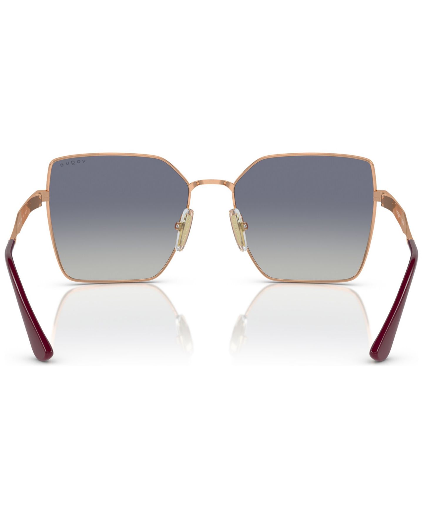 Женские солнцезащитные очки Vogue Eyewear Sunglasses, Gradient VO4284S, цвет: Розовое золото — фото 4