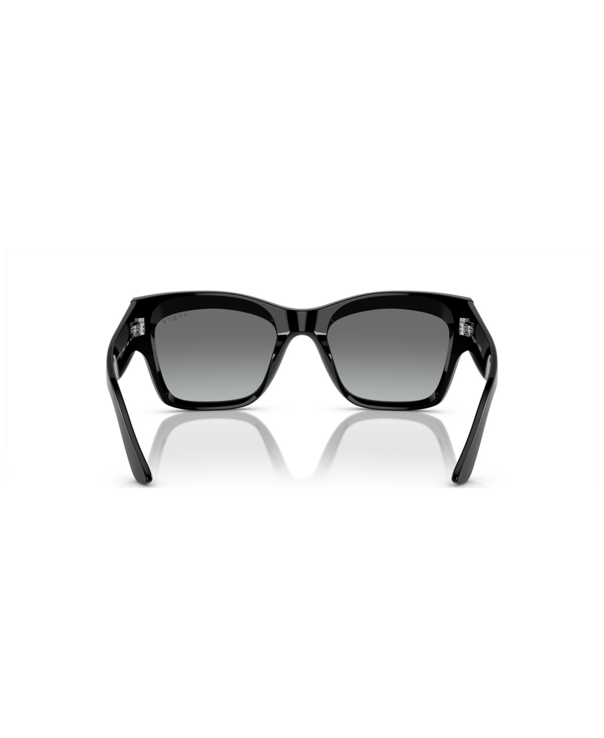 Shop Vogue Eyewear Women's Low Bridge Fit Sunglasses, Gradient Vo5524sf In Black