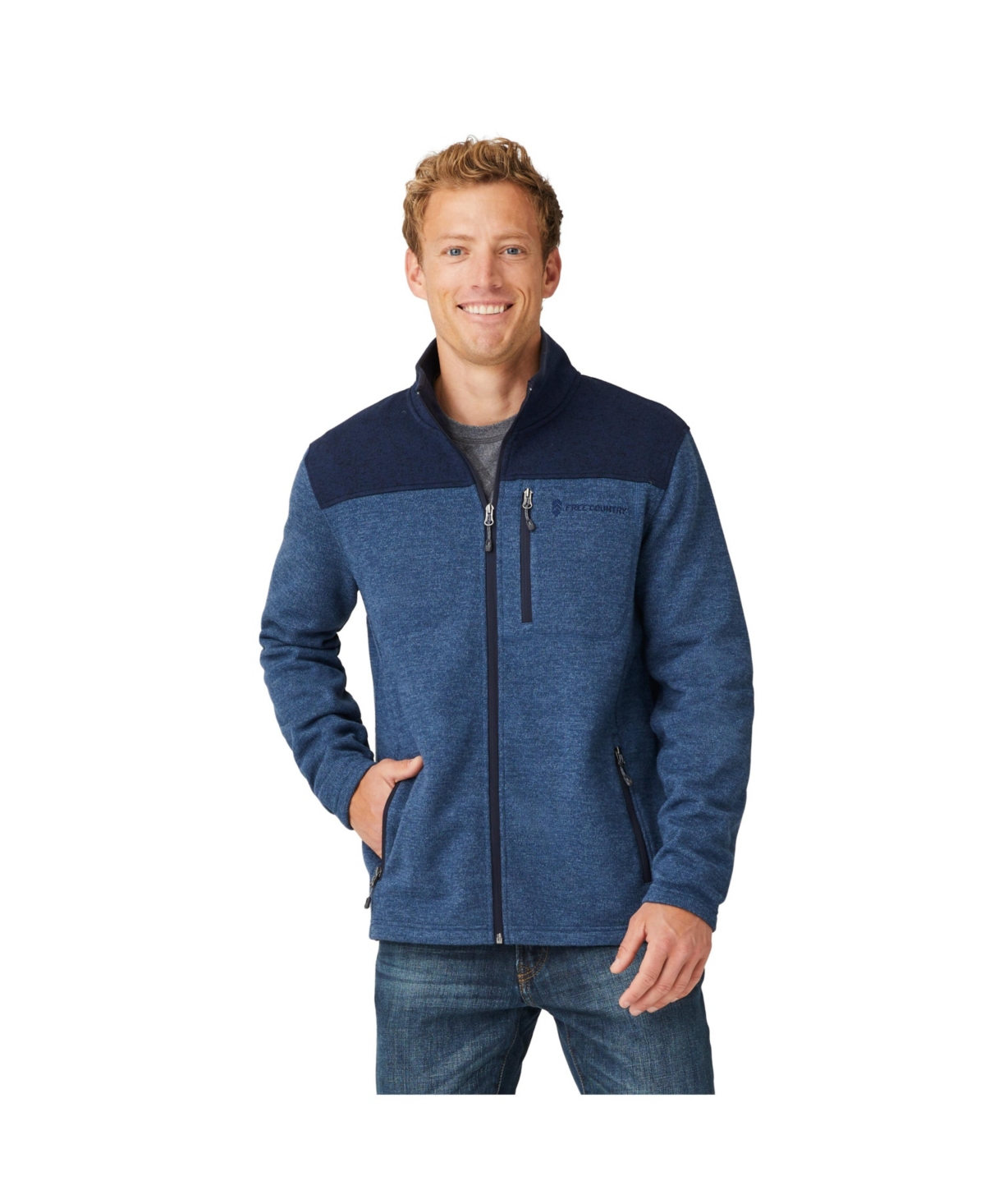 Free Country Men's Frore Ii Sweater Fleece Jacket